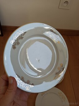 4x talíř/ československý porcelán - 9