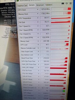 MSI RTX 3060ti Gaming X 8GB - 9