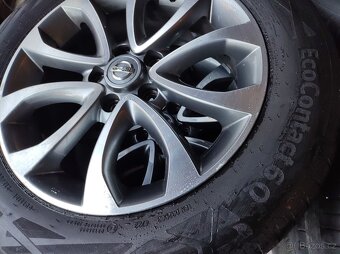 ALUkola 5x114mm pneu 215/60 R17 ContinentalQ6 - 9