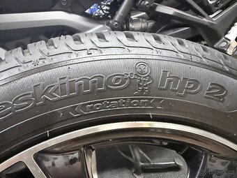 Alu kola R17 5x112 ET40 + zimní pneu Sava eskymo HP2 - 9