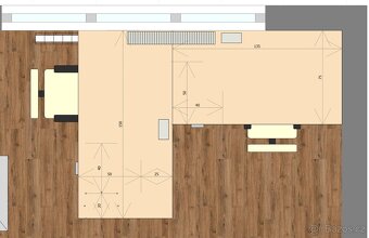 Psací stůl pro dva – velká pracovní plocha, skvělý stav - 9