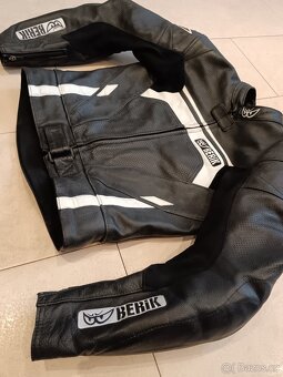 Berik Brave Heart-Pánská kožená moto kombinéza, dvoudílná - 9