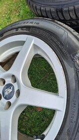 Litá kola Alutec R16 pneu 205/55 R16 letní Golf Octavia - 9