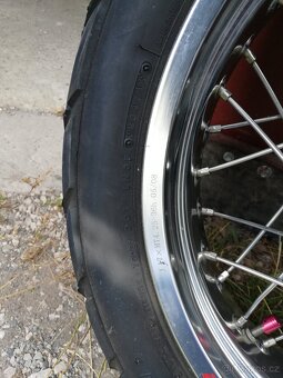 Yamaha XT 600 motardová kola - 9