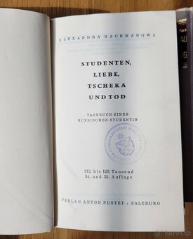 Rachmanowa, Alja - soubor knih v němčině - 9
