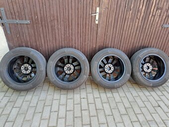 VW Touran II, originál ALU kola Dublin s pneu 205/60R16 - 9