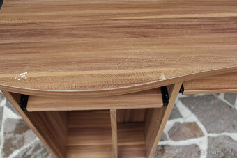 Psací stůl se 4 zásuvkami - 9