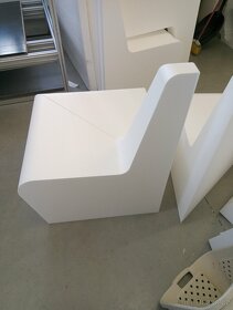 Polystyrenová lavice, sedačka rovná-rohová F150 - 9