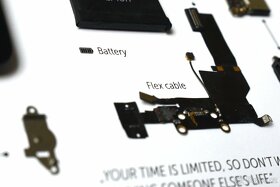 Nástěnný obraz iPhone 5S - dekorace bytu, kanceláře nebo dár - 9