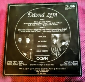 LP tři vynilové desky 1990-1991 OCEÁN - 9