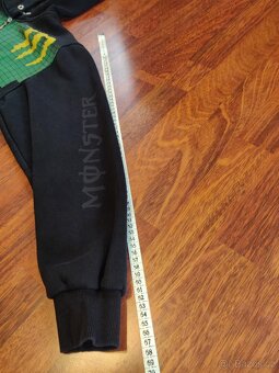 DC Shoes x Monster Energy mikina s kapucí – černá, vel. L - 9