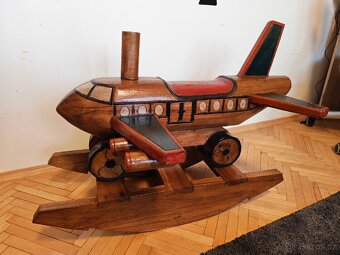 Dřevěné letadlo (houpadlo) - 9