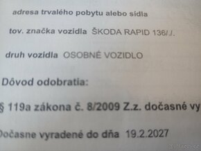 Predám karosérie na Skodu Rapid 136 - 9