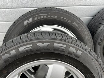 Alu letní sada orig. ŠKODA - 5/100 R15 - 195/65/15 - 9