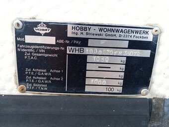 Karavan Hobby 420 - 9
