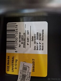 Maxi - cosi autosedačka, vajíčko, základna - 9