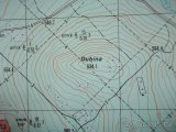 Vojenská profesionální tajná mapa Mirošov Brdy Jince ČSLA - 9