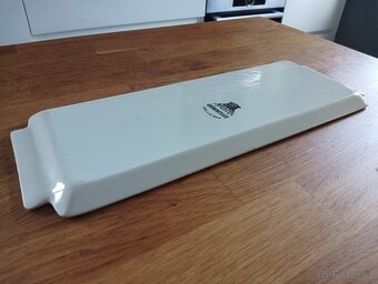 ART DECO FAJÁNS TÁC RUČNĚ MALOVANÝ GIEN FRANCIE - 9