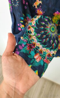 Letní široké kalhoty Desigual M - 9