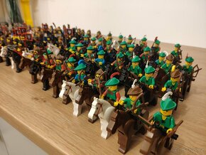 Lego castle; wolfpack;rytíři,falcon;forestman - 9