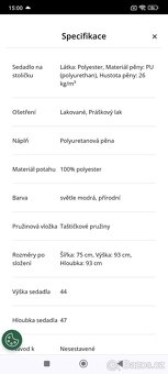 Prodám houpací křeslo NEBEL - 9