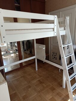 Patrová postel IKEA STORA 140x200 cm s příslušenstvím - 9