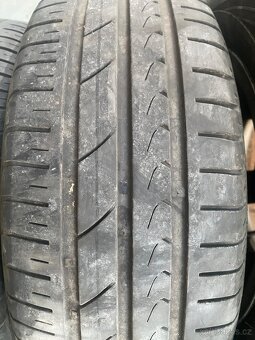 Alu kola 14” 5x100 Škoda a letní pneu 185/60/R14 - 9