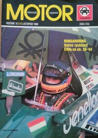 MOTOR MOTORISTICKÁ SOUČASNOST 6/86, 11/86 a 10/87 - 9
