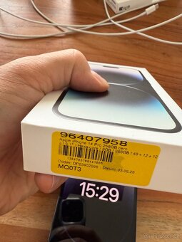 Prodám IPhone 14 PRO 256 GB Černý - 9