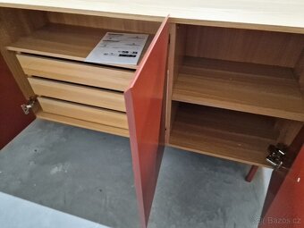 Komoda Dřevo Lamino 41x165 výška 78 cm - 9