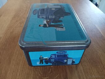 PLECHOVÁ KRABIČKA MASSILLY BONLAIT FRANCIE - 9