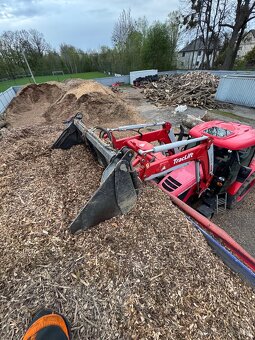 Dřevní štěpka, mulč do záhonu nebo jako palivo - biomasa - 9