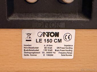 Hi-Fi reprosoustava CANTON – 5.1 set (LE + AS série) - 9