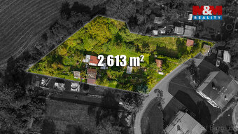 Prodej pozemku k bydlení, 2 613 m², Malšovice, okr. Děčín - 9