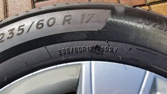 ALU kola VOLVO 5x108 R17 zánovní, TOP stav - 9