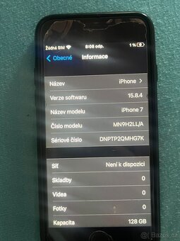Prodám funkční Iphone 7 - 9