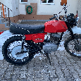 Čz 175 487 předělaná na cross - 9