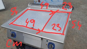 Elektrická grilovací deska Electrolux E7, nerezový tál - 9