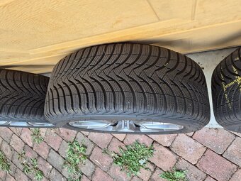 originál ZÁNOVNÍ alu BMW včetně zimních RUNFLAT PNEU - 9