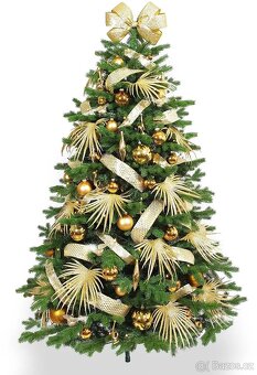 Vánoční stromek LAALU DELUXE - jedle BERNARD, 120 cm - 9