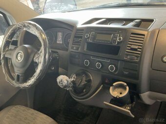 T5 Transporter 2.0 TDI 103kW,tažné,klima,serviska - 9