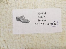 Zdravotní nazouváky Medistyle Darja hnědé 41 - 9