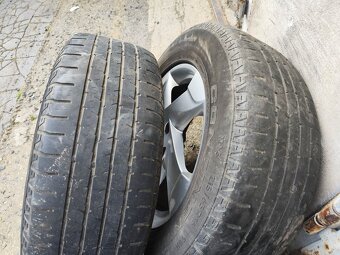 16"alu sada Aconit 5x114 origo Dacia Duster 215/65 Conti - 9