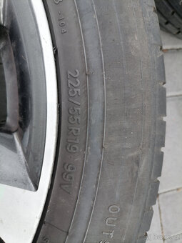Mazda CX-5 orig alu kola NAKAMA 7Jx19 ET50 114,3 - 9