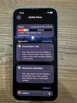 Prodám iPhone 13 256 GB modrý - 9