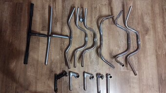 Chrom řídítka na kolo a představce - 9