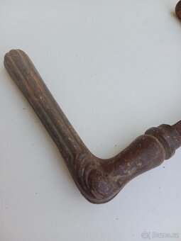 Mosazné kliky dveří - 9