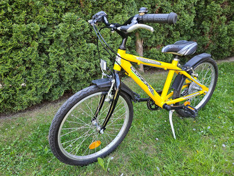 20" žluté dětské horské hliníkové kolo CONDOR, rám 10" - 9