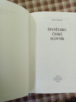 Slovník -španělština - 9