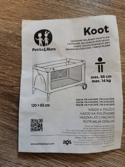Dětská cestovní postýlka - 9